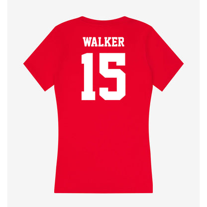 New Mexico - NCAA Baseball : Khalil Walker - Women's V-Neck T-Shirt-1