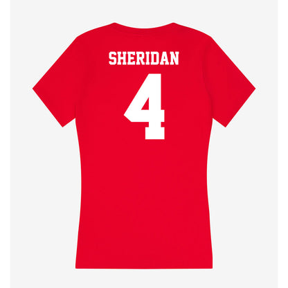 New Mexico - NCAA Football : Jayden Sheridan - Women's V-Neck T-Shirt-1