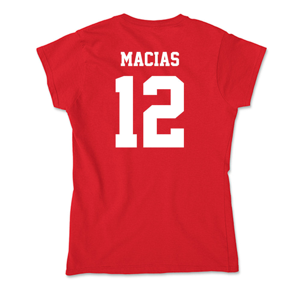 New Mexico - NCAA Softball : Melanie Macias - Soft Style Women’s T-Shirt-1