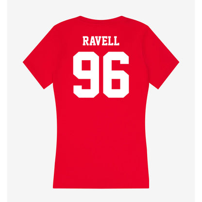 New Mexico - NCAA Women's Volleyball : Aylin Ravell - Women's V-Neck T-Shirt-1