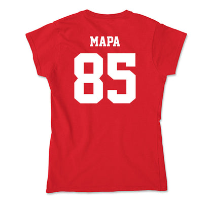 New Mexico - NCAA Football : Simon Mapa - Soft Style Women’s T-Shirt-1