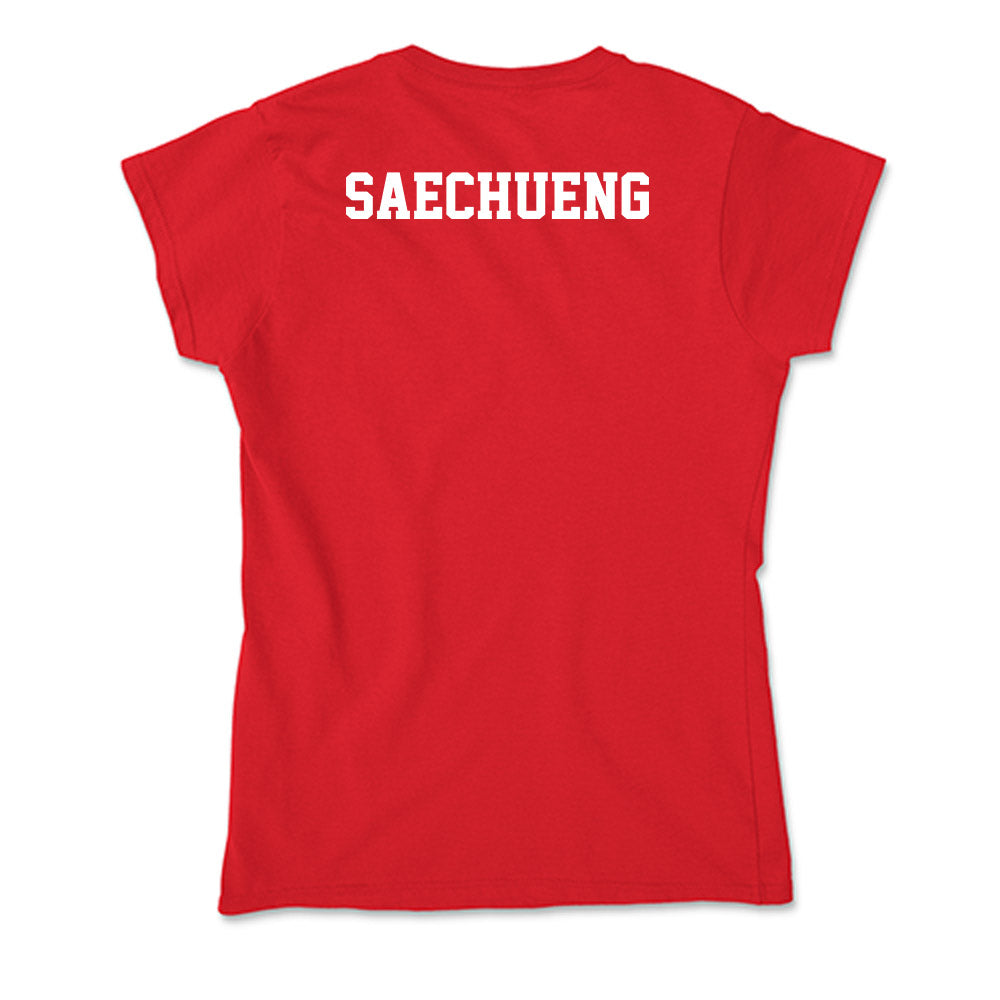 New Mexico - NCAA Women's Golf : Anita Saechueng - Soft Style Women’s T-Shirt-1