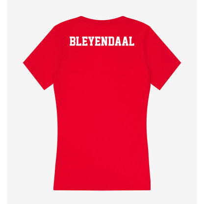New Mexico - NCAA Women's Swimming & Diving : Rian Bleyendaal - Women's V-Neck T-Shirt-1