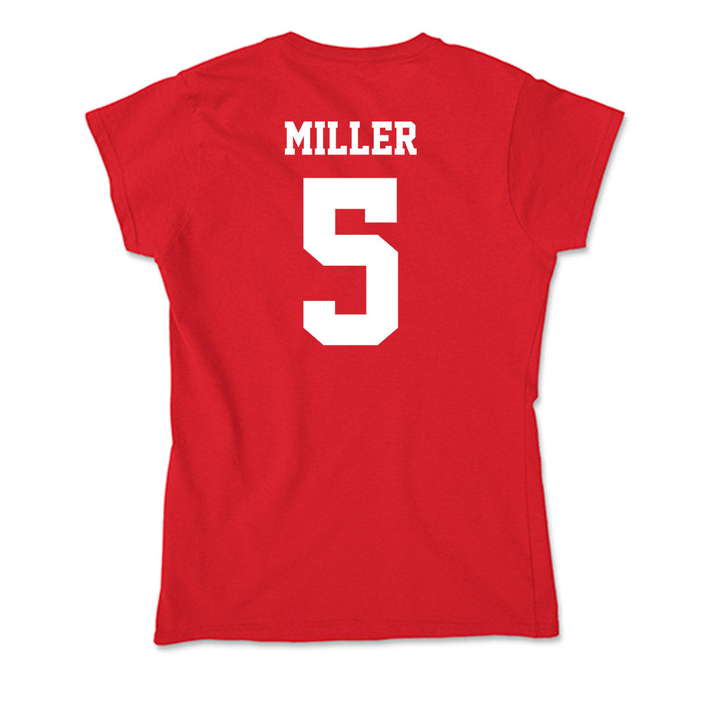 New Mexico - NCAA Baseball : Shane Miller - Soft Style Women’s T-Shirt-1