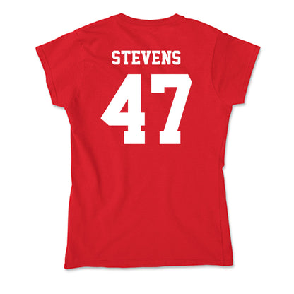 New Mexico - NCAA Football : Marcus Stevens - Soft Style Women’s T-Shirt-1