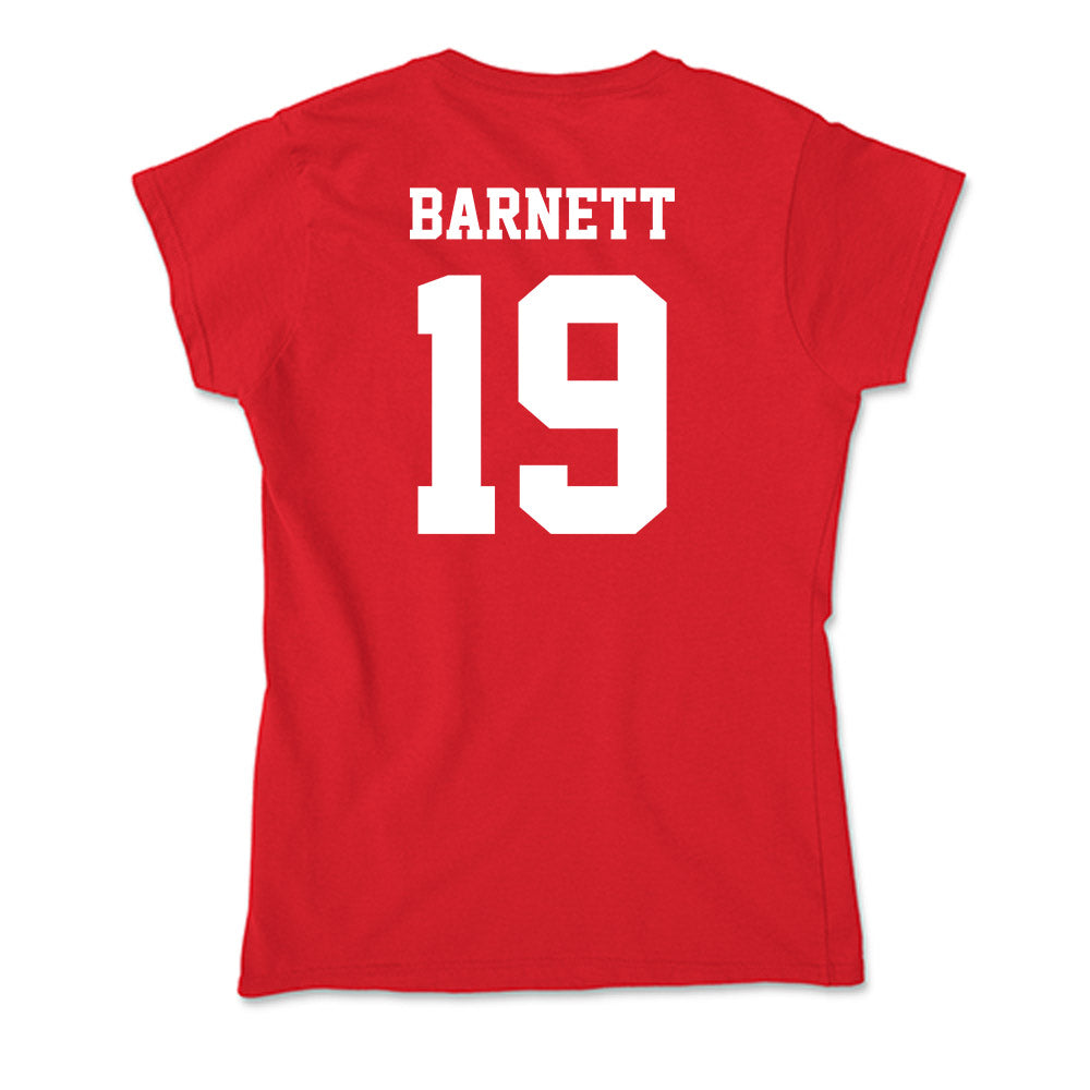 New Mexico - NCAA Baseball : Logan Barnett - Soft Style Women’s T-Shirt-1