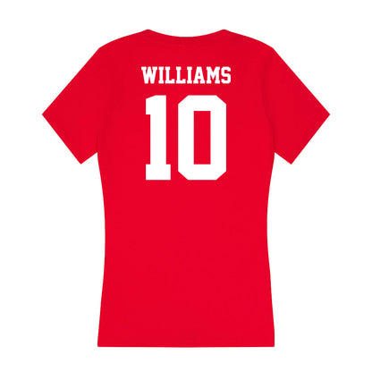 New Mexico - NCAA Softball : Allie Williams - Women's V-Neck T-Shirt-1