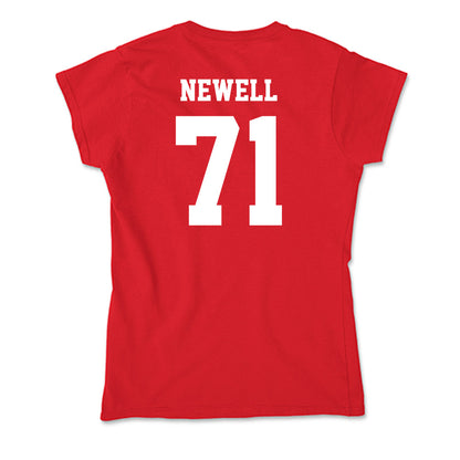 New Mexico - NCAA Football : Danzel Newell - Soft Style Women’s T-Shirt-1