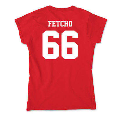New Mexico - NCAA Football : Markus Fetcho - Soft Style Women’s T-Shirt-1