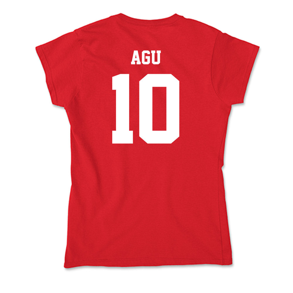 New Mexico - NCAA Football : Darren Agu - Soft Style Women’s T-Shirt-1