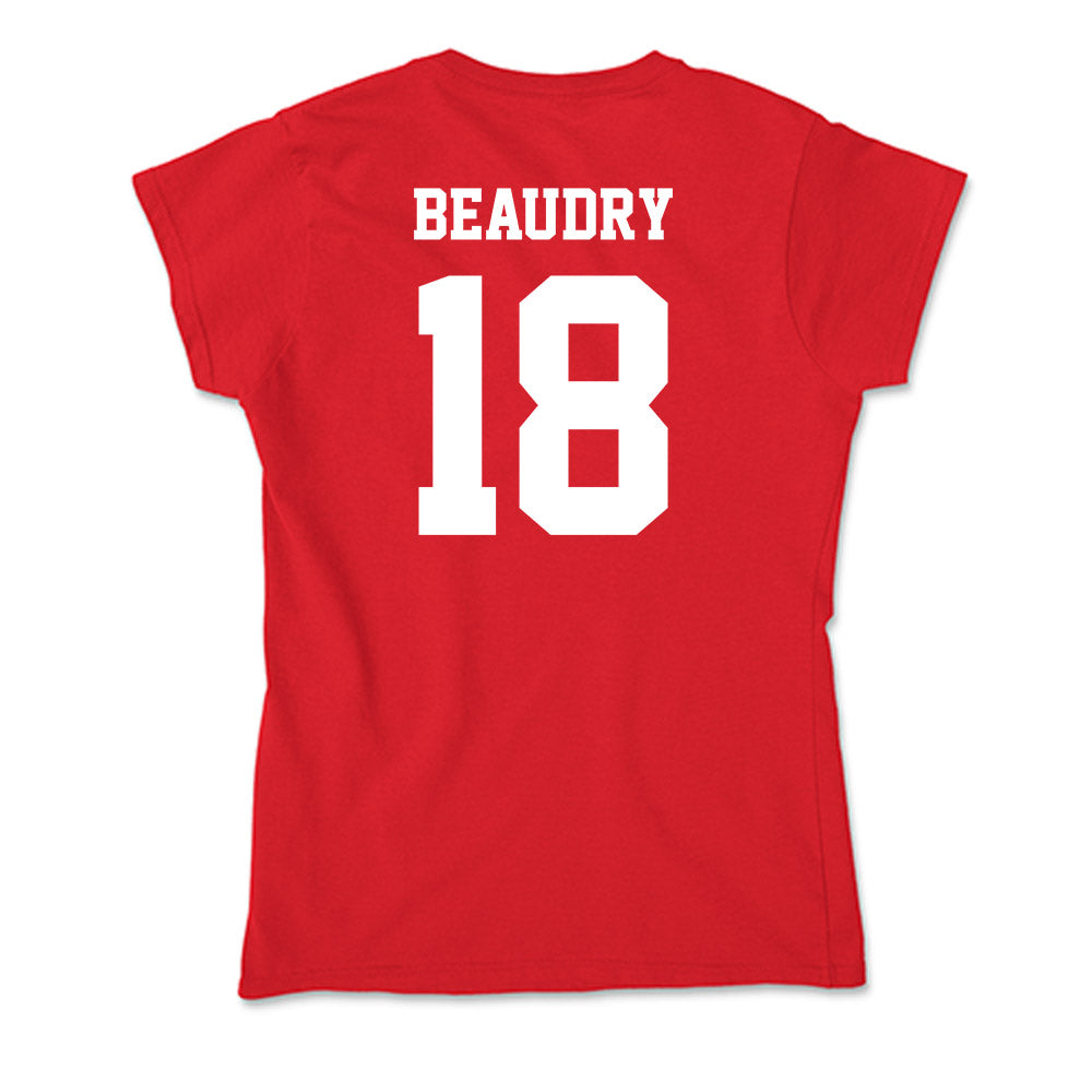 New Mexico - NCAA Women's Soccer : Gabby Beaudry - Soft Style Women’s T-Shirt-1