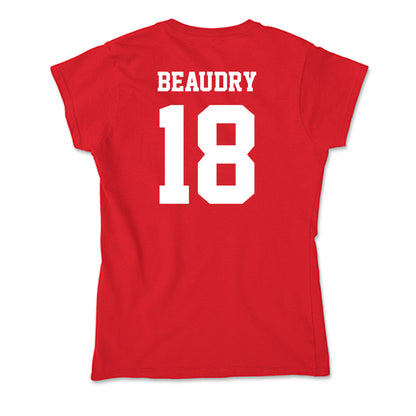 New Mexico - NCAA Women's Soccer : Gabby Beaudry - Soft Style Women’s T-Shirt-1