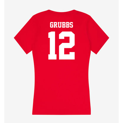 New Mexico - NCAA Baseball : Talor Grubbs - Women's V-Neck T-Shirt-1