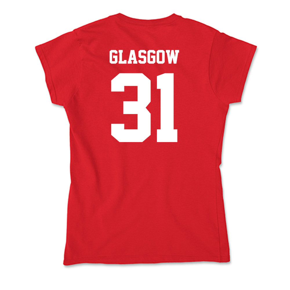 New Mexico - NCAA Football : Grant Glasgow - Soft Style Women’s T-Shirt-1