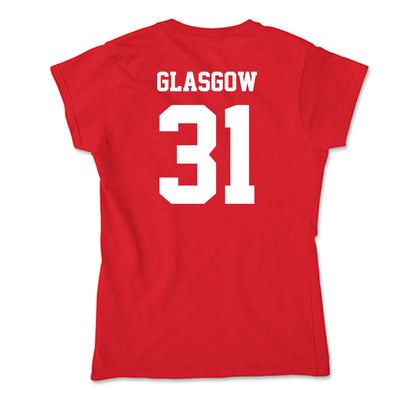 New Mexico - NCAA Football : Grant Glasgow - Soft Style Women’s T-Shirt-1