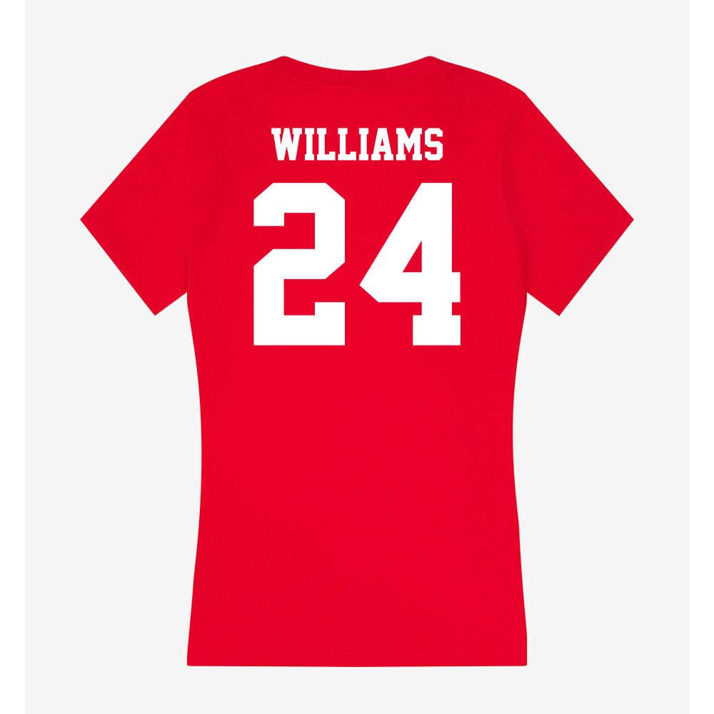 New Mexico - NCAA Baseball : Brodey Williams - Women's V-Neck T-Shirt-1