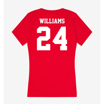 New Mexico - NCAA Baseball : Brodey Williams - Women's V-Neck T-Shirt-1