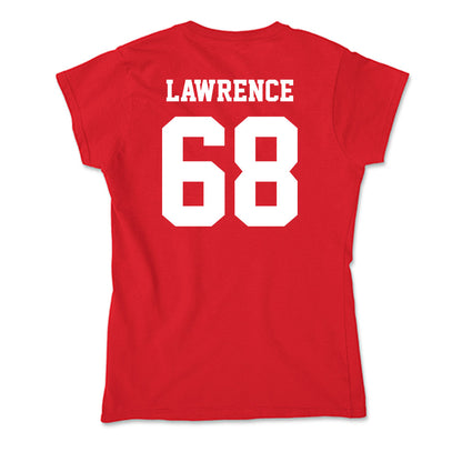 New Mexico - NCAA Football : Tyler Lawrence - Soft Style Women’s T-Shirt-1
