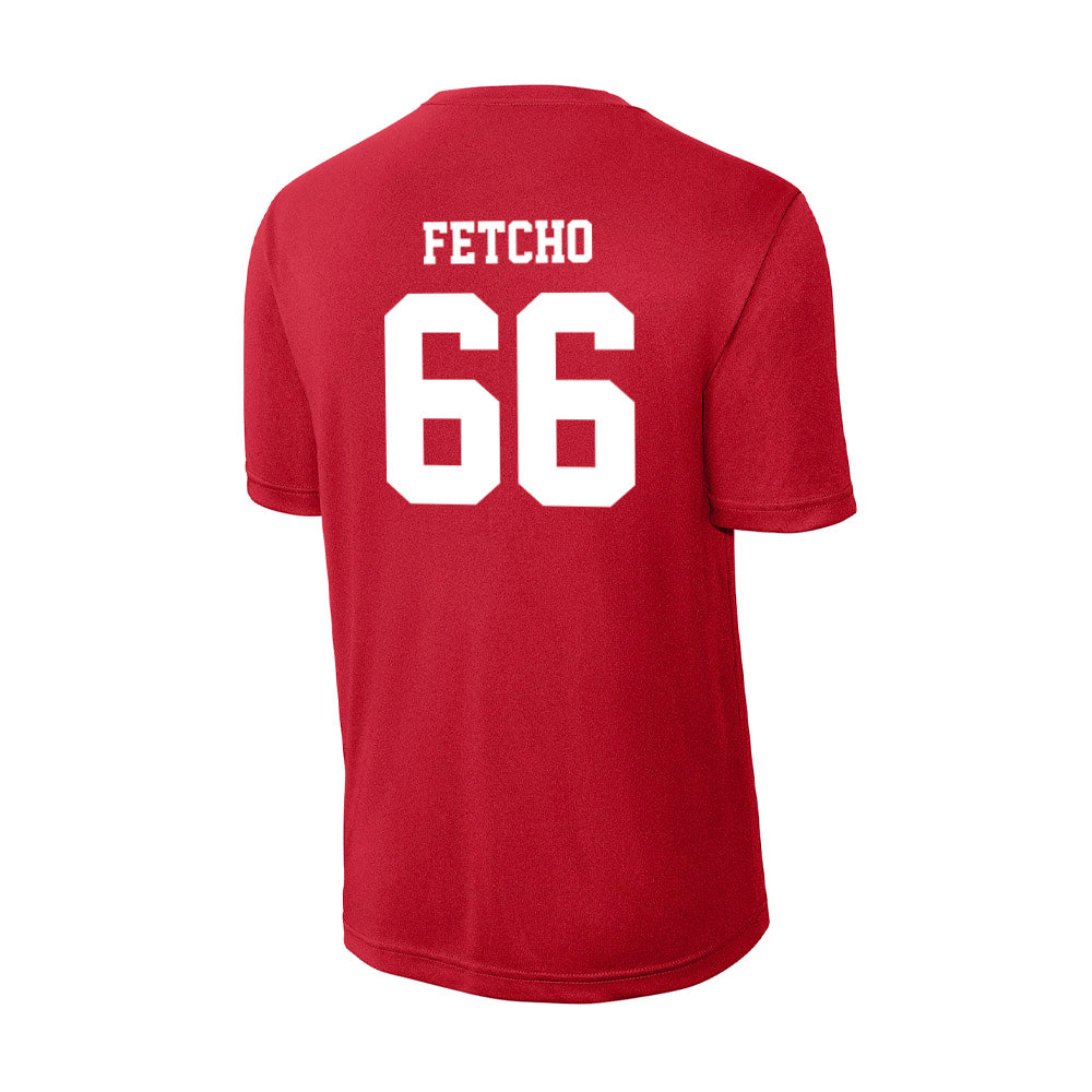 New Mexico - NCAA Football : Markus Fetcho - Activewear T-Shirt-1