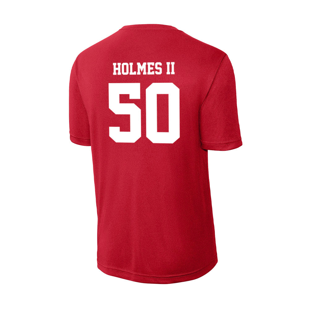 New Mexico - NCAA Football : Ricklan Holmes II - Activewear T-Shirt-1