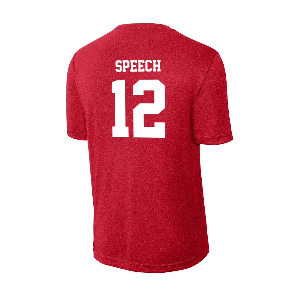 New Mexico - NCAA Football : Drew Speech - Activewear T-Shirt-1