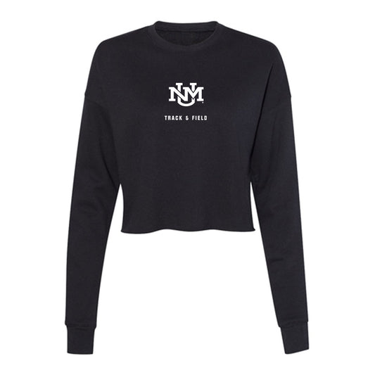 New Mexico - NCAA Women's Track & Field : Maleah Goldie - Women's Cropped Crew Fleece-0