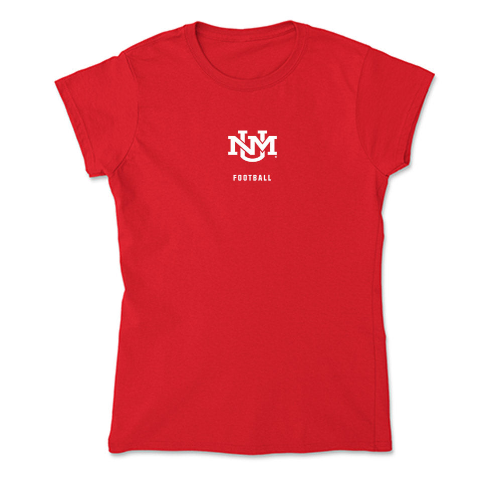 New Mexico - NCAA Football : Austin Brawley - Soft Style Women’s T-Shirt-0