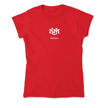 New Mexico - NCAA Football : Marcus Stevens - Soft Style Women’s T-Shirt-0