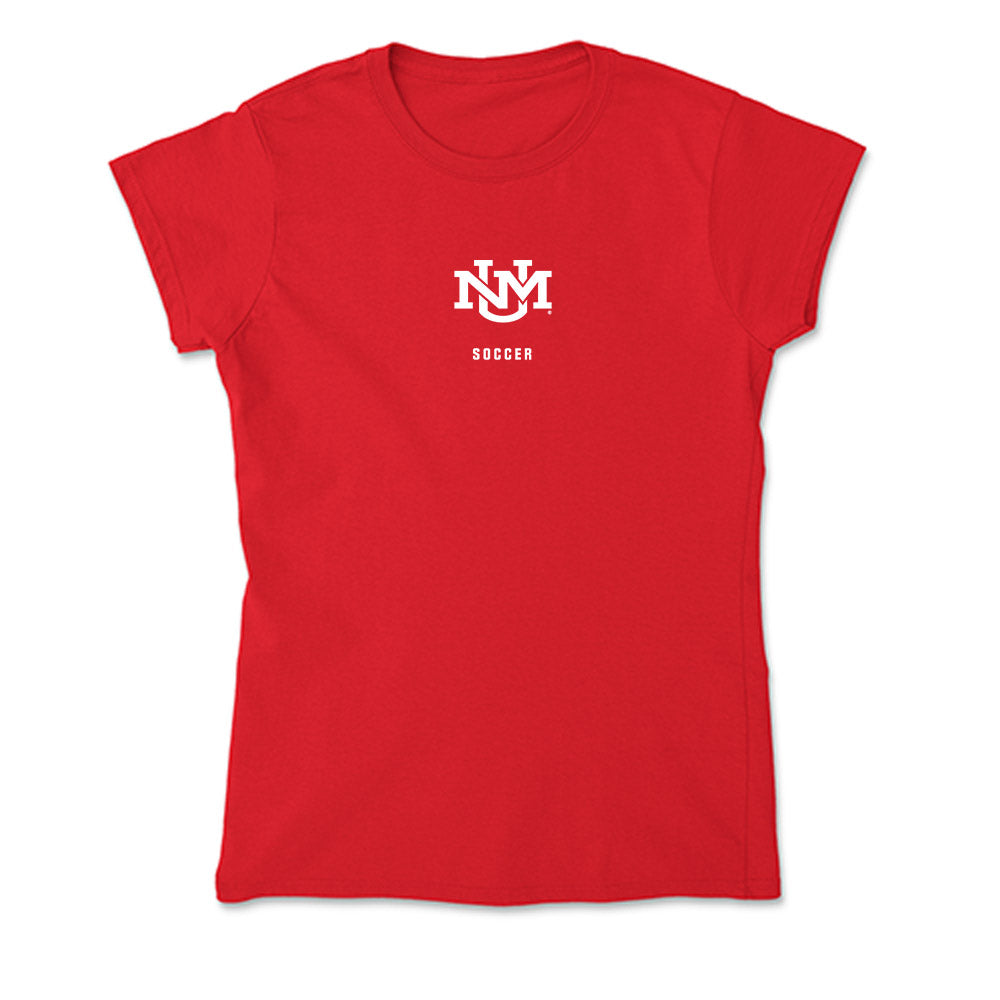 New Mexico - NCAA Women's Soccer : Analyse Healy - Soft Style Women’s T-Shirt-0
