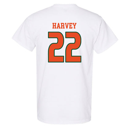 Miami - NCAA Women's Volleyball : Asia Harvey - Replica Shersey T-Shirt-1