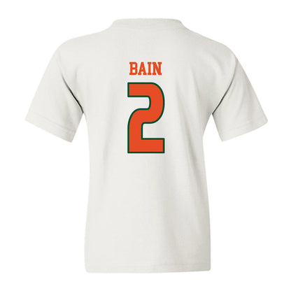 Miami - NCAA Women's Volleyball : Avery Bain - Replica Shersey Youth T-Shirt-1