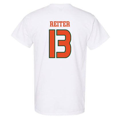 Miami - NCAA Women's Volleyball : Billie Reiter - Replica Shersey T-Shirt-1