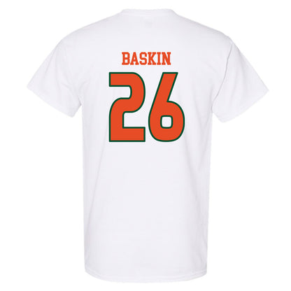 Miami - NCAA Women's Volleyball : Simone Baskin - Replica Shersey T-Shirt-1
