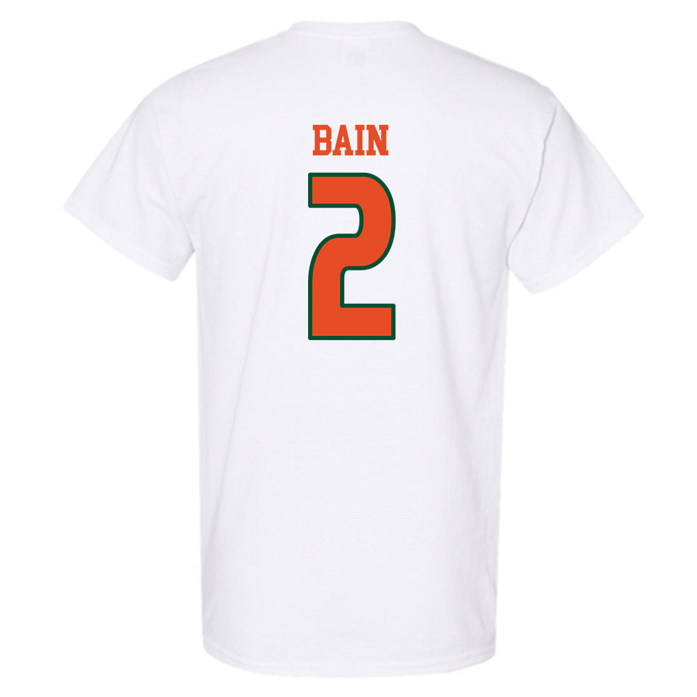 Miami - NCAA Women's Volleyball : Avery Bain - Replica Shersey T-Shirt-1