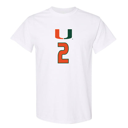 Miami - NCAA Women's Volleyball : Avery Bain - Replica Shersey T-Shirt-0