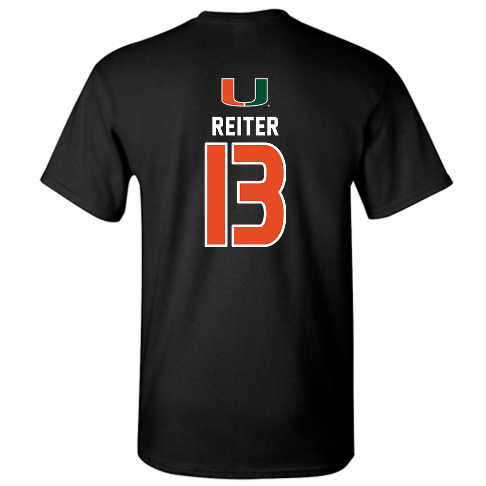 Miami - NCAA Women's Volleyball : Billie Reiter - T-Shirt-1