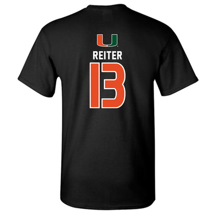Miami - NCAA Women's Volleyball : Billie Reiter - T-Shirt-1