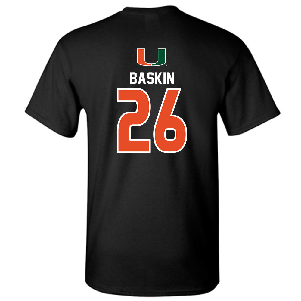Miami - NCAA Women's Volleyball : Simone Baskin - T-Shirt-1