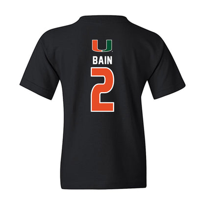 Miami - NCAA Women's Volleyball : Avery Bain - Youth T-Shirt-1