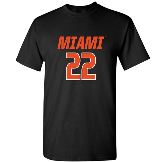 Miami - NCAA Women's Volleyball : Asia Harvey - T-Shirt-0