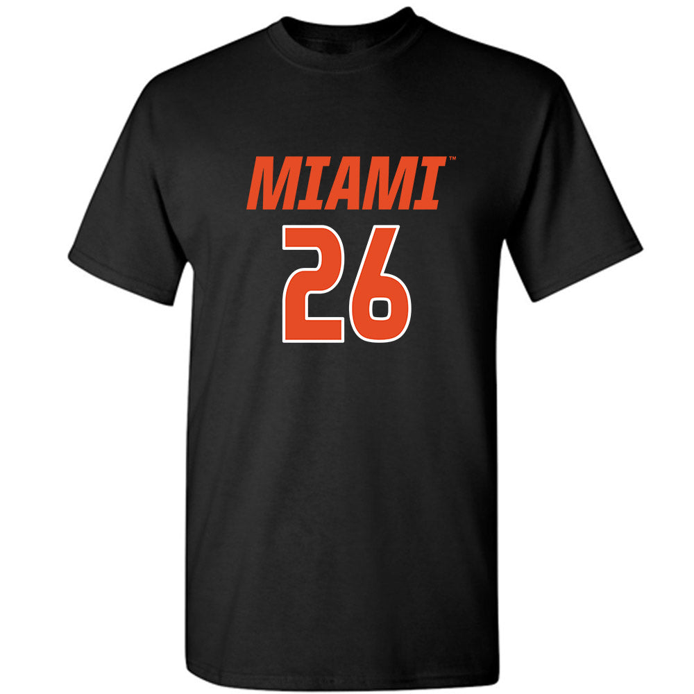 Miami - NCAA Women's Volleyball : Simone Baskin - T-Shirt-0