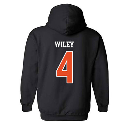 Miami - NCAA Women's Volleyball : Logan Wiley - Hooded Sweatshirt-1
