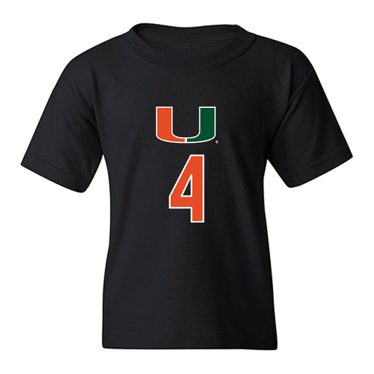 Miami - NCAA Women's Volleyball : Logan Wiley - Youth T-Shirt-0