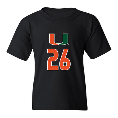 Miami - NCAA Women's Volleyball : Simone Baskin - Youth T-Shirt-0