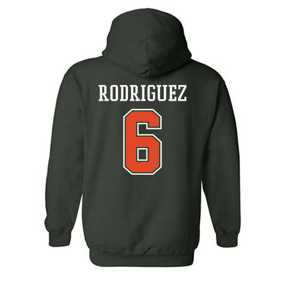 Miami - NCAA Women's Volleyball : Ariana Rodriguez - Graphic Hooded Sweatshirt-1