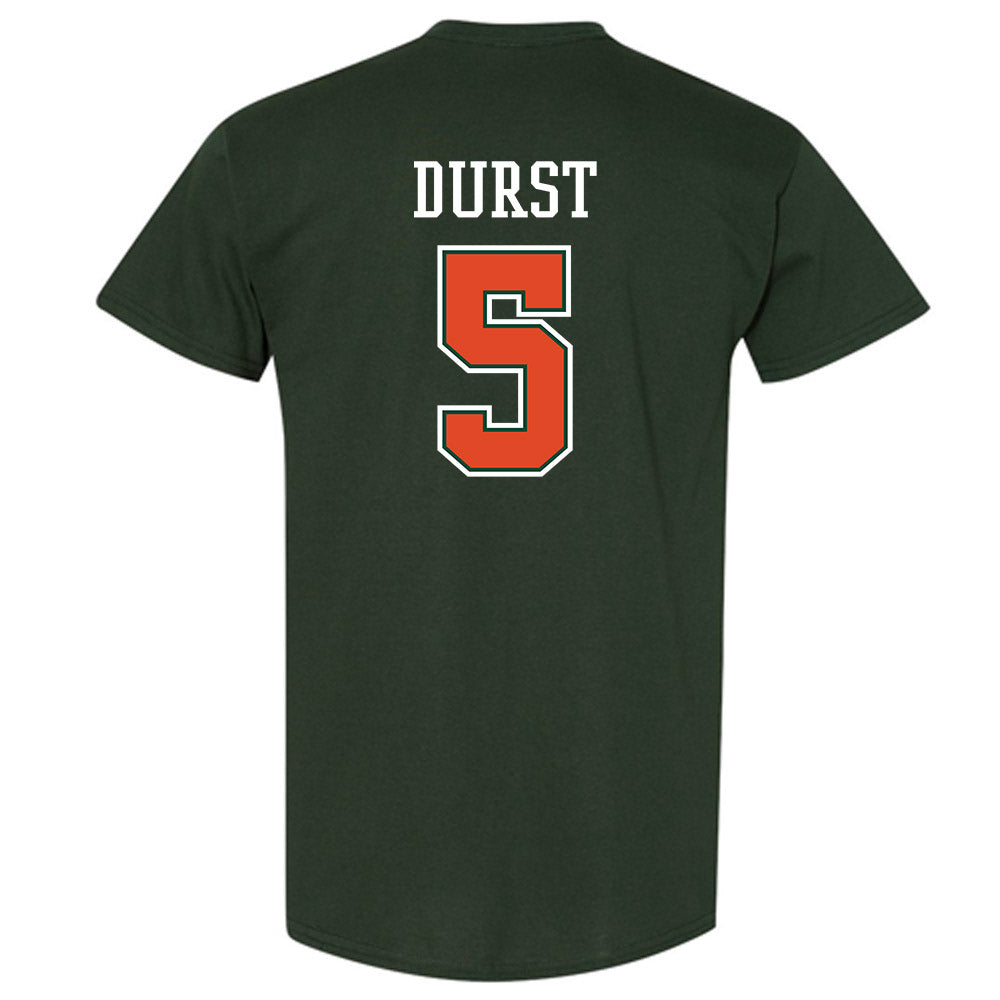 Miami - NCAA Women's Volleyball : Olivia Durst - Graphic T-Shirt-1