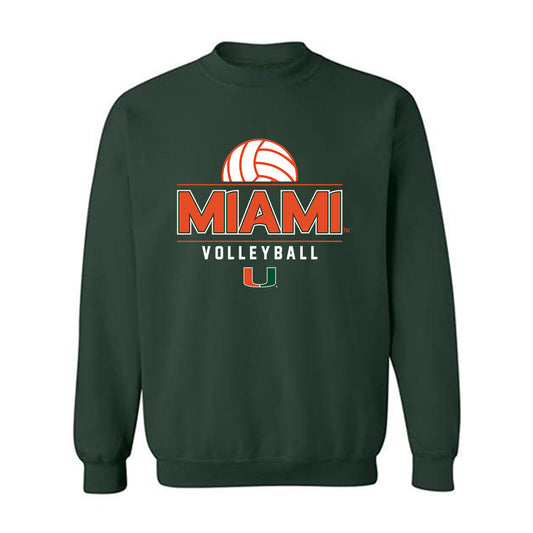 Miami - NCAA Women's Volleyball : Ariana Rodriguez - Graphic Crewneck Sweatshirt-0