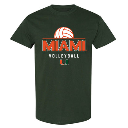 Miami - NCAA Women's Volleyball : Olivia Durst - Graphic T-Shirt-0