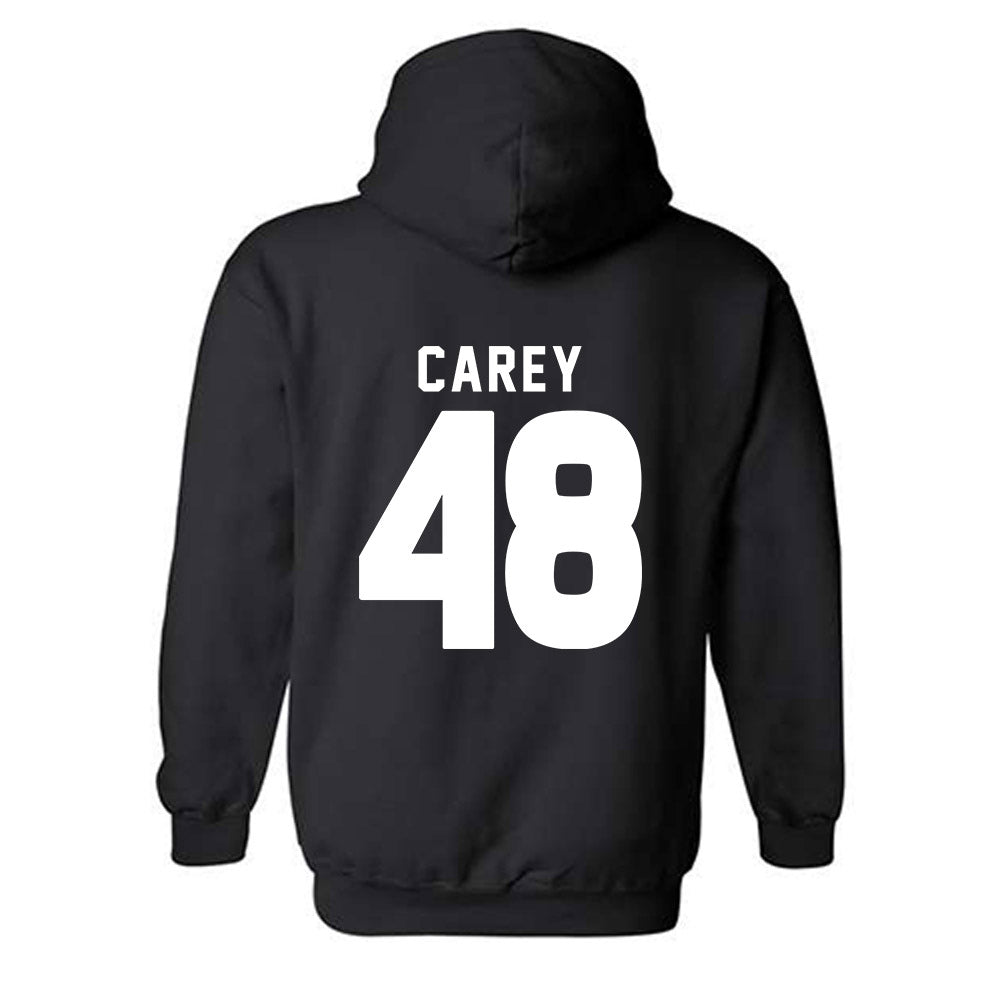 Miami - NCAA Women's Soccer : sage carey - Replica Shersey Hooded Sweatshirt-1