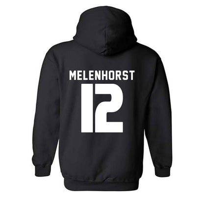 Miami - NCAA Women's Soccer : Teegan Melenhorst - Replica Shersey Hooded Sweatshirt-1
